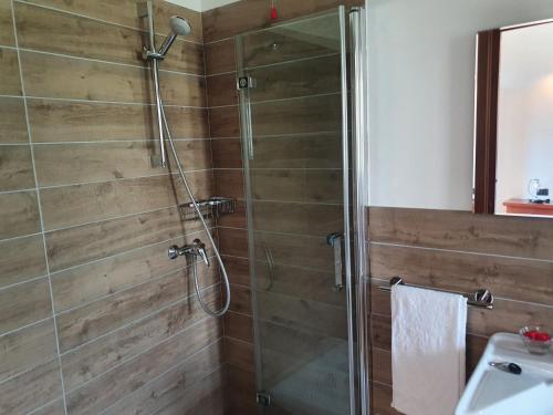 Koupelna v ubytování Agriturismo Nona Rosa