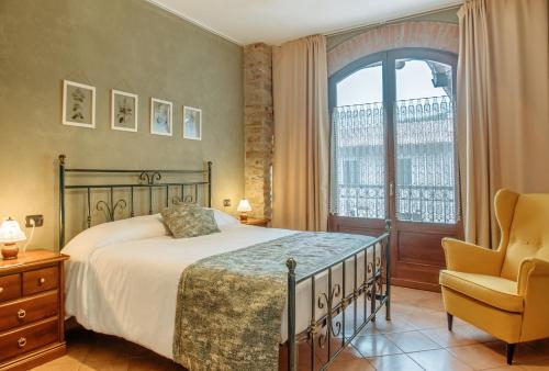 Katil atau katil-katil dalam bilik di Agriturismo Tenuta San Giuseppe