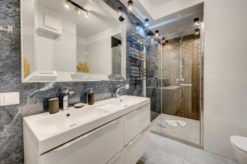 Kúpeľňa v ubytovaní MALAGA APARTAMENTY BALTICUS