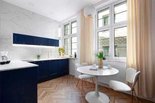 Kjøkken eller kjøkkenkrok på Elite Apartments Carrara