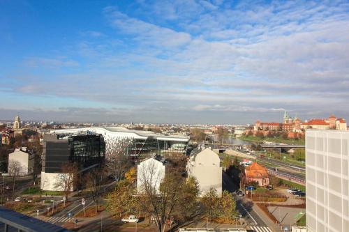 Photo de la galerie de l'établissement Apartament w budynku nad Wisłą, Barska 69, à Cracovie