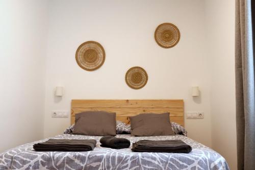 Postel nebo postele na pokoji v ubytování La Marina