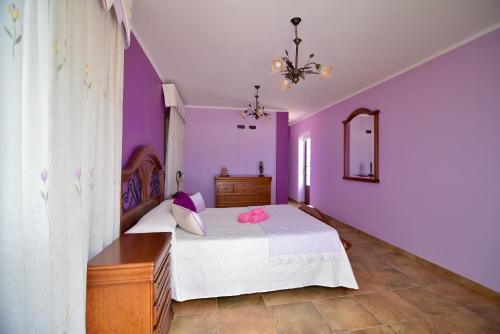 Postel nebo postele na pokoji v ubytování Casa Horizonte