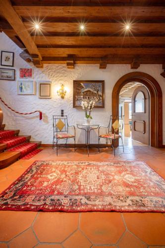 Un lugar para sentarse en Villa Emma