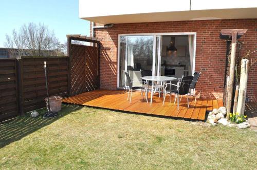 Αίθριο ή υπαίθριος χώρος στο Haus am Golfplatz Nr 01 Ferienwohnung