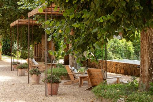 Κήπος έξω από το Hotel Mas Pastora - Adults Only
