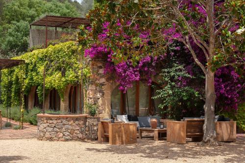 Κήπος έξω από το Hotel Mas Pastora - Adults Only
