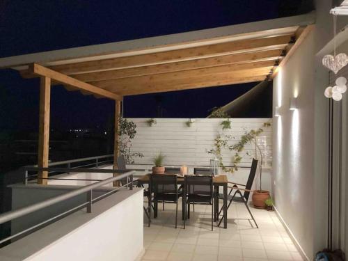 Patio nebo venkovní prostory v ubytování THEA cozy apartment