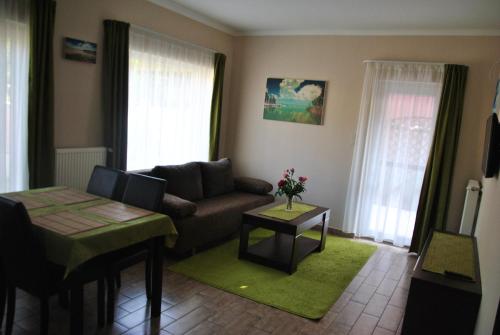 Posezení v ubytování Panyi Apartman