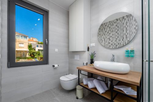 O baie la Luxury Apartments Mazza -Leonarda