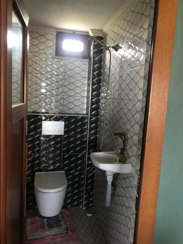 Koupelna v ubytování My Villa Yaylacık