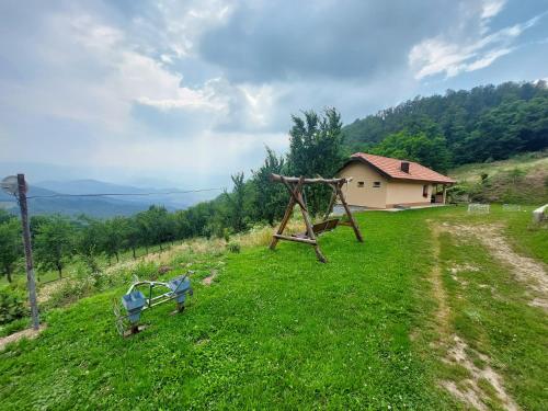 Příroda nedaleko prázdninového domu