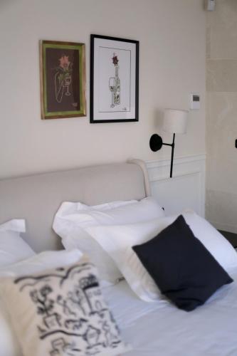 Ένα ή περισσότερα κρεβάτια σε δωμάτιο στο Salento Winery Lodge
