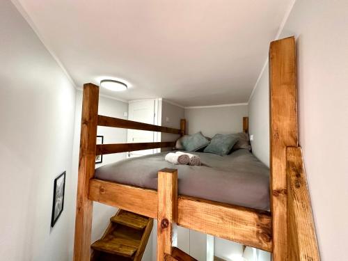 a bedroom with a bunk bed in a house at MMRent Valley Room in Gdańsk