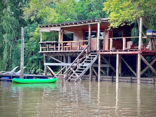 Eco Cabaña Río con Pileta privada