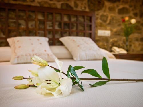 A bed or beds in a room at Casa Ceferinos