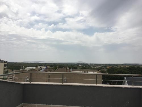 a view from the roof of a building at Geyikli Lotus Apart in Canakkale