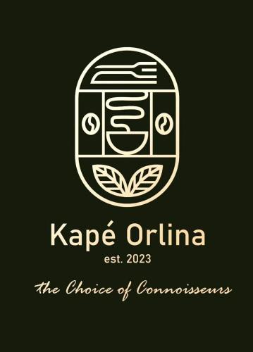 a logo for kape optima the choice of communications at Residencia Orlina in Dumaguete