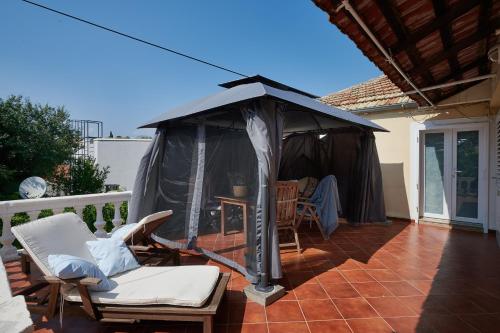 Balkoni atau teres di Apartment San Pietro