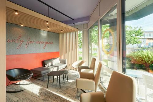 Posezení v ubytování B&B Hotel Heidelberg