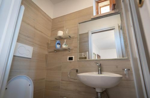 Koupelna v ubytování B&B Il Chiostro Assisi