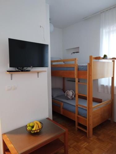 Ένα ή περισσότερα κρεβάτια σε δωμάτιο στο Apartment Stella