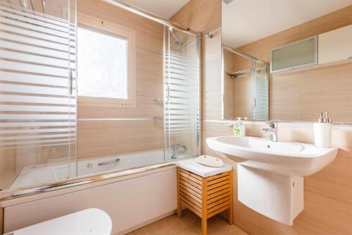 Koupelna v ubytování A&N La Vega 14, Torre del Mar