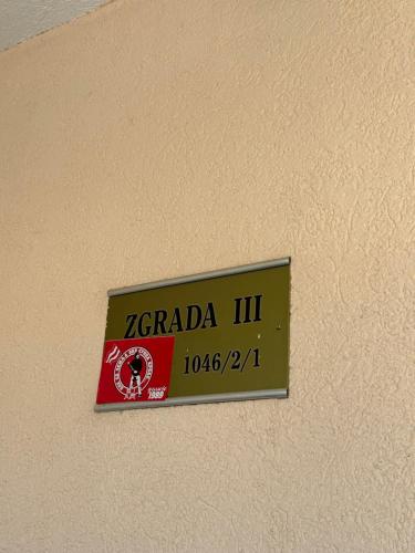 Πιστοποιητικό, βραβείο, πινακίδα ή έγγραφο που προβάλλεται στο Apartman Marko