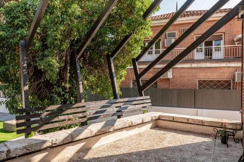 Κήπος έξω από το La casa de Inés