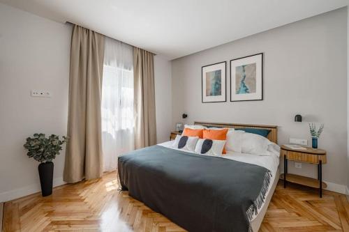 Ένα ή περισσότερα κρεβάτια σε δωμάτιο στο La casa de Inés