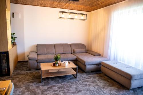 Apartmán Hrabušiceにあるシーティングエリア