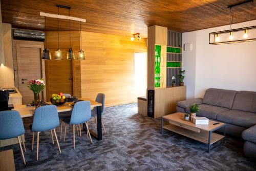 Apartmán Hrabušiceにあるシーティングエリア