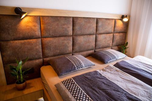 Apartmán Hrabušiceにあるベッド