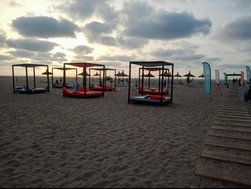 Gallery image of Casabay appartement 87 m2 très proche de la plage in Sidi Rahal