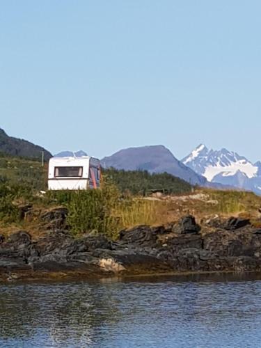 Příroda nedaleko luxury tent