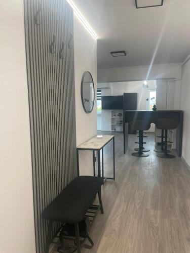 Η κουζίνα ή μικρή κουζίνα στο Karlsburg Suite