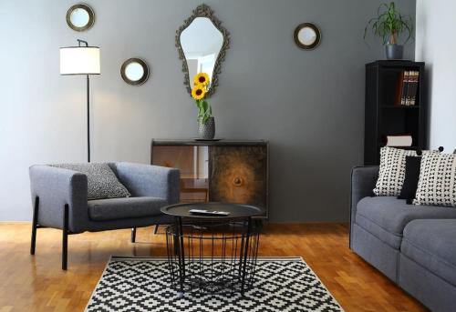 ☆Beach Centar Large Stylish Apartment with Terrace