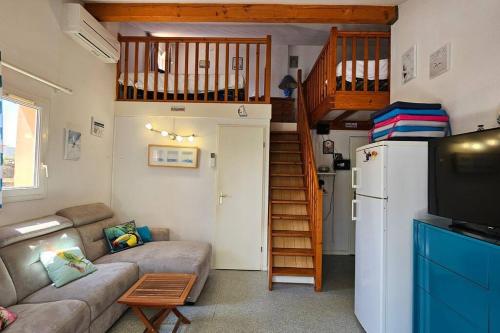 Køkken eller tekøkken på Maison 5 personnes côté plage