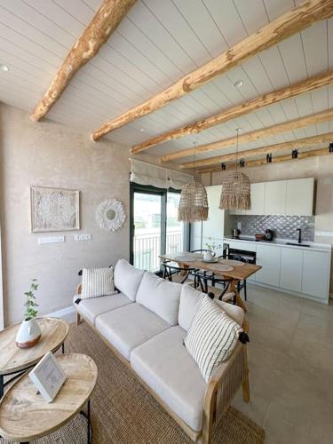 Η κουζίνα ή μικρή κουζίνα στο Ático Superior con Terraza Vistas Jacuzzi y Wifi - Poniente Penthouse