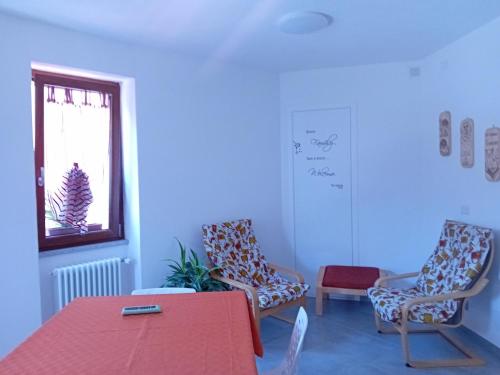 Zona de estar de Casa di Ariel