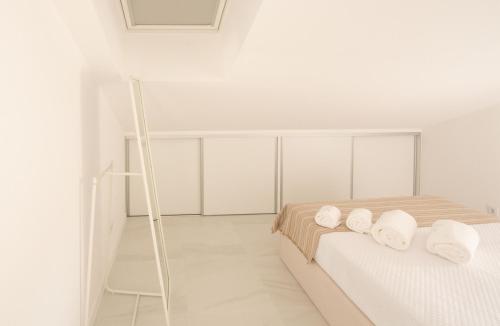 Ένα ή περισσότερα κρεβάτια σε δωμάτιο στο Sun House - Alojamento Local - Ponte de Lima