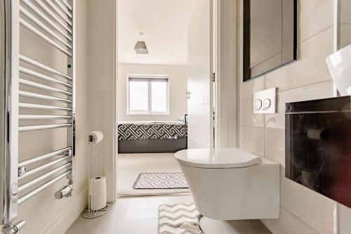 Private Double bedroom tesisinde bir banyo