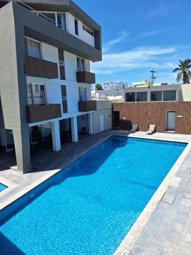 Bazén v ubytování Hotel Costa Verde nebo v jeho okolí