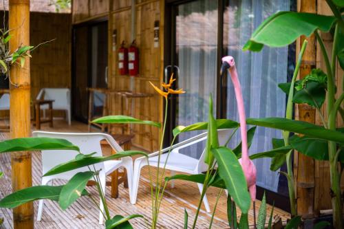 Jardín al aire libre en Margarita Beach