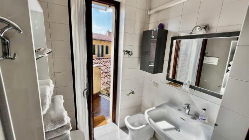 Koupelna v ubytování Casanova Loc Turistica