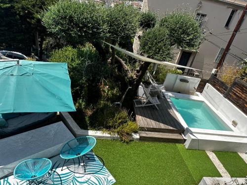 Πισίνα στο ή κοντά στο Villa Iris