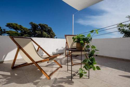 Μπαλκόνι ή βεράντα στο Villa Fjaka Rab