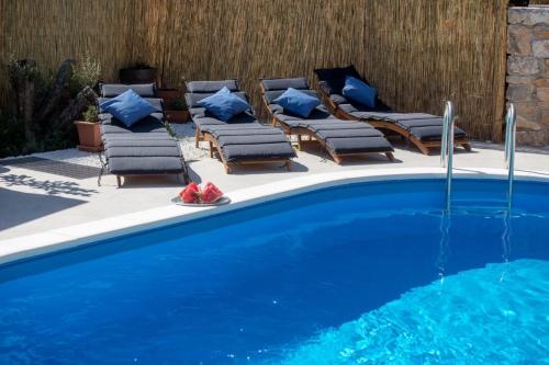 Πισίνα στο ή κοντά στο Villa Fjaka Rab