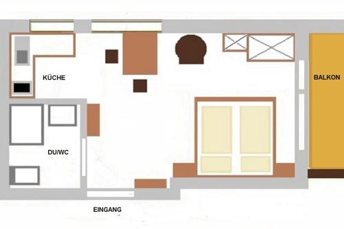 Plan de l'établissement Appartements Vilsalp
