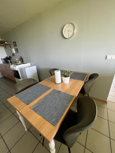 Kuchyň nebo kuchyňský kout v ubytování Apartment - Fíflholt